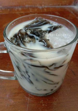 Foto resep Es cincau fiber creme