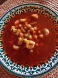 Garbanzos con Langostinos! 🦐🍲👌