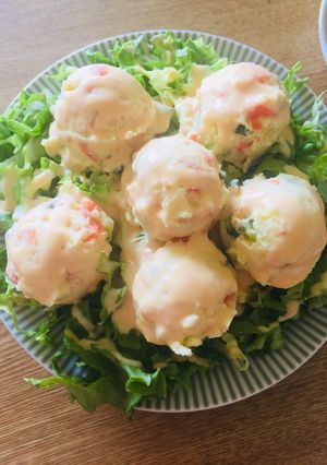 Hình của món Salad khoai tây kiểu nhật.