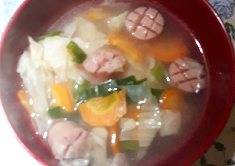 Simple soup kesukaan anak anak