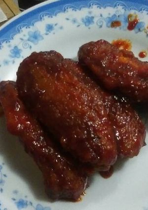 Foto resep Ayam goreng pedas manis ala korea food