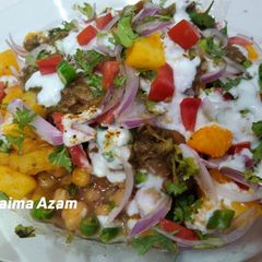 A picture of Rainbow chana chat🌈.