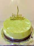 Puding Matcha Cokelat Simple