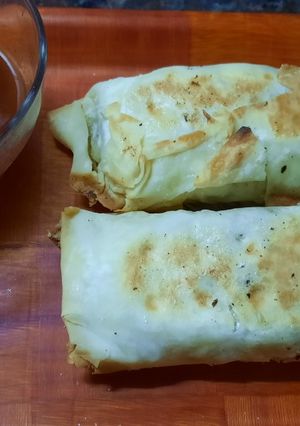 Una foto de Rollos primavera. Sabor es-pec-ta-cu-lar!!!