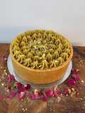 Rose-Pistachio Cheesecake
