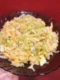 Huevos revueltos con repollo