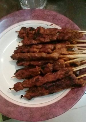 Foto resep Sate Ayam Praktis Dan Enak