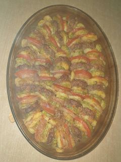 صورة لوصفة صينية خضار باللحم المفروم