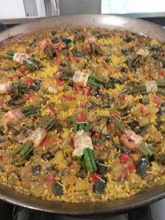 Una foto de Paella de verduras😋