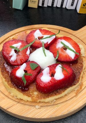 Une photo de Pancakes fraîcheur 😍