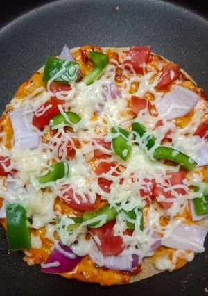 A picture of Roti Wala Pan Pizza.