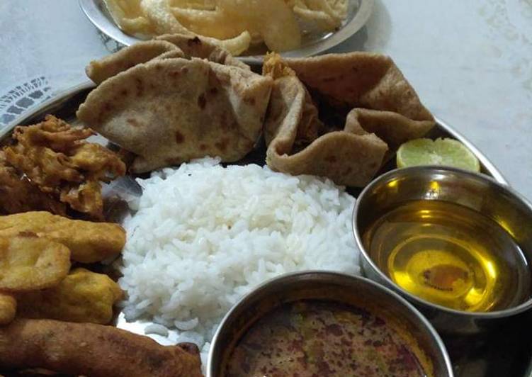 Special Maharashtraian Thali