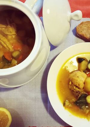 Φωτογραφία της συνταγής Κοτόσουπα με λαχανικά