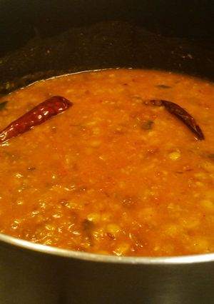 A picture of Dal Tadka.