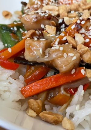 Gong bao csirkemell recept fotója
