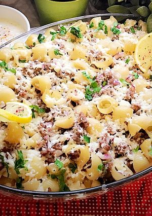 صورة لوصفة منتو المكرونة ؛، 🥘