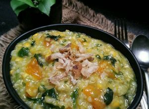 Foto resep BUBUR MANADO bubur TINUTUAN super mantab + rahasianya