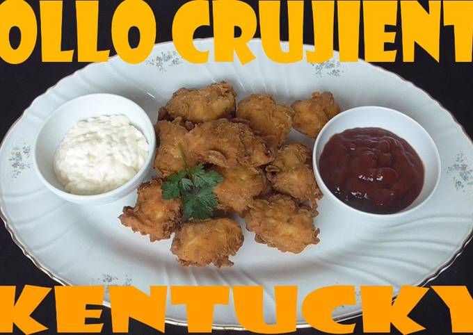 Pollo crujiente estilo kentucky fried chicken (KFC) Receta de Mary Barby-  Cookpad