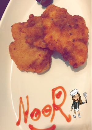 صورة لوصفة بانيه الدجاج (لايت)