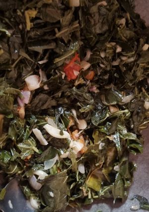 Foto resep Tumis daun singkong ala warteg