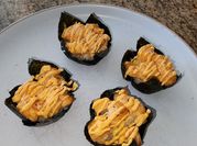 A picture of sticky rice seaweed