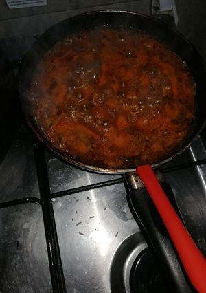 Una foto de Fideos con salsa rapidita