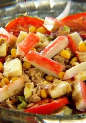 Una foto de Ensalada del mar