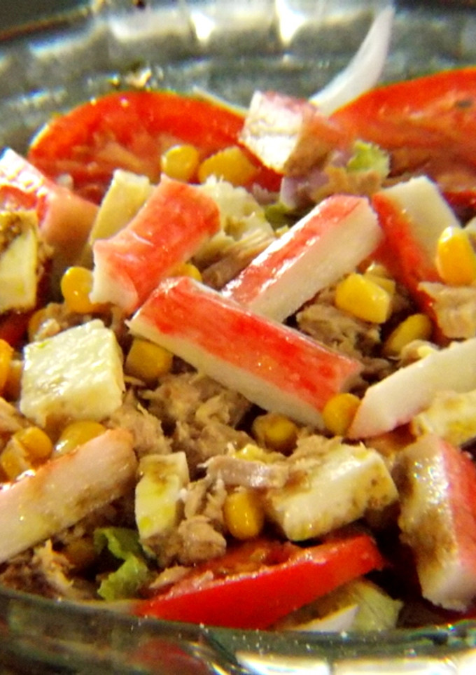 Una foto de Ensalada del mar