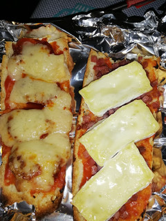Una foto de Pan pizza