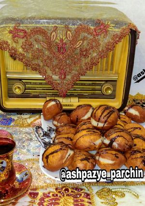 عکسی از دستور مینی پیراشکی کرمدار 🌸