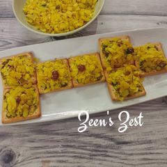 Poha Canapes A picture of Poha Canapes.