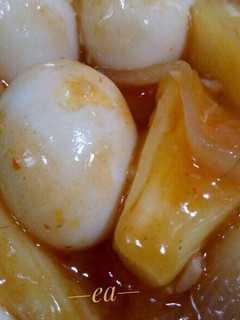 Foto resep Telur Puyuh Nanas Asam Manis