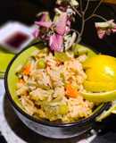 Arroz Oriental a la Lima en Olla Programable - Veggyfood -