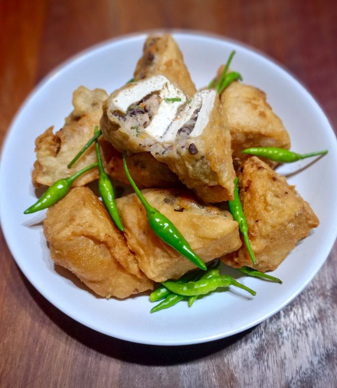 Foto resep Tahu Isi Ayam Jamur Wortel Ala Dimsum