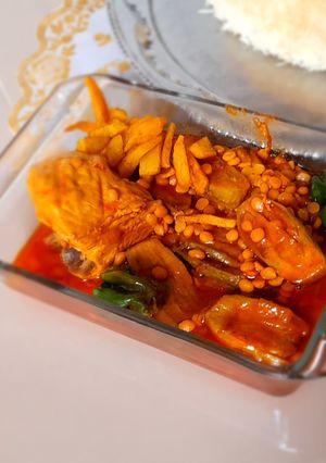 عکسی از دستور خورشت قیمه بادمجان 🍆