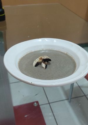 Una foto de Crema de Champiñones