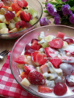 Foto resep Salad buah yogurt