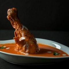 A picture of Pan chicken makhani.