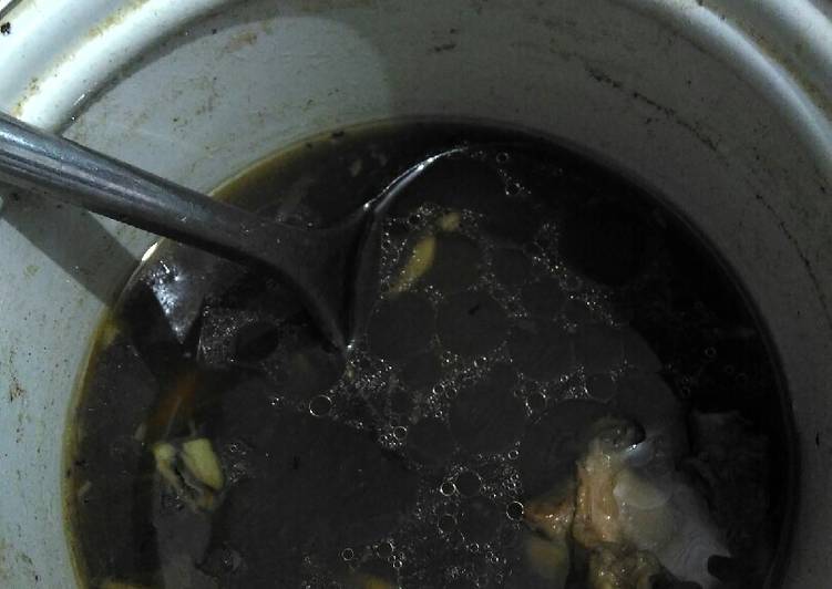 Sayur lobak ayam