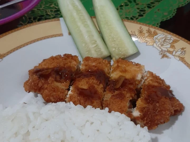 Cara Mudah Membikin Resep Chicken Katsu dengan Saus Teriyaki yang Lezat Sekali Anti Ribet, Bisa Manjain Lidah