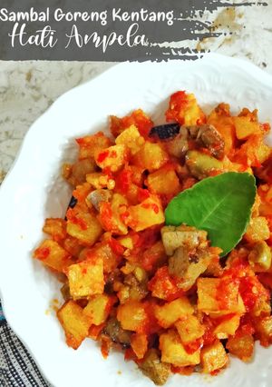 Foto resep (635) Sambal Goreng Kentang Hati Ampela