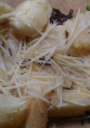 Foto resep Singkong goreng keju