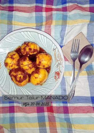 Foto resep Semur Telur MANADO