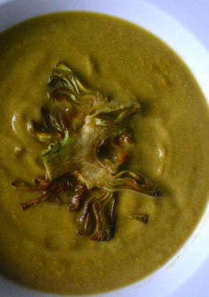 Foto principal de Crema de alcachofas