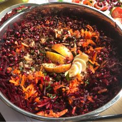 A picture of The best fresh beetroot salad.