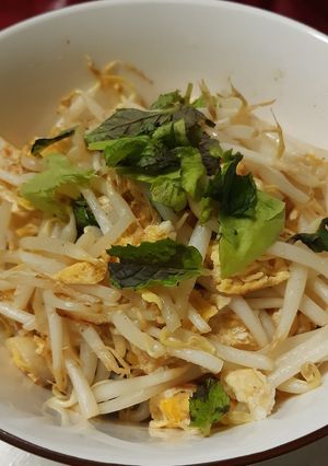 รูปของ ไข่เจียวถั่วเพาะ(ถั่วงอก)