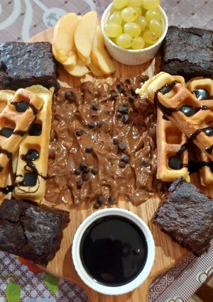 A picture of Loaded Choco Butter Board.