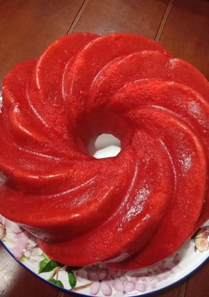 Foto resep Red Velvet steam cake