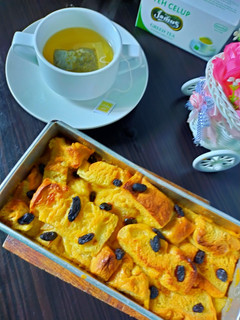 Foto resep Puding panggang roti tawar