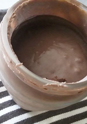 Csokifagyi házilag befőttes üvegben, 3 perces munkával recept fotója
